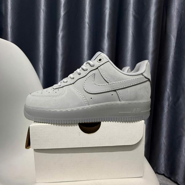 Giày Nike Air Force 1 ’07 Low WB ‘Triple Wolf Grey’