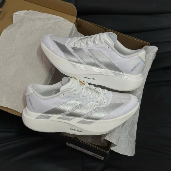 Adizero Pacer Running Shoes Grey Lightstrike