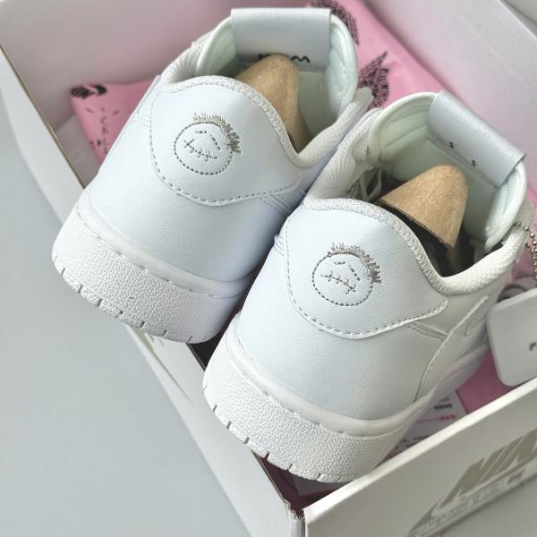 Giày Nike Air Jordan 1 Low x Travis Scott White Party [ Unisex ]