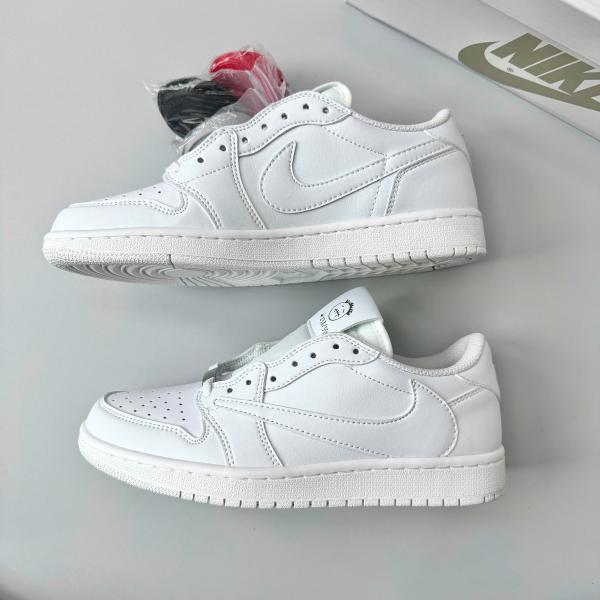 Giày Nike Air Jordan 1 Low x Travis Scott White Party [ Unisex ]