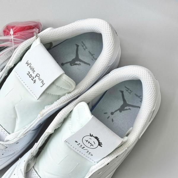 Giày Nike Air Jordan 1 Low x Travis Scott White Party [ Unisex ]