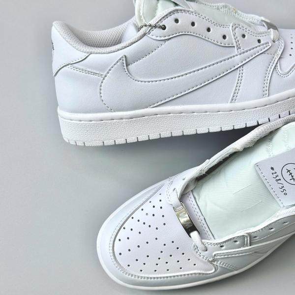Giày Nike Air Jordan 1 Low x Travis Scott White Party [ Unisex ]