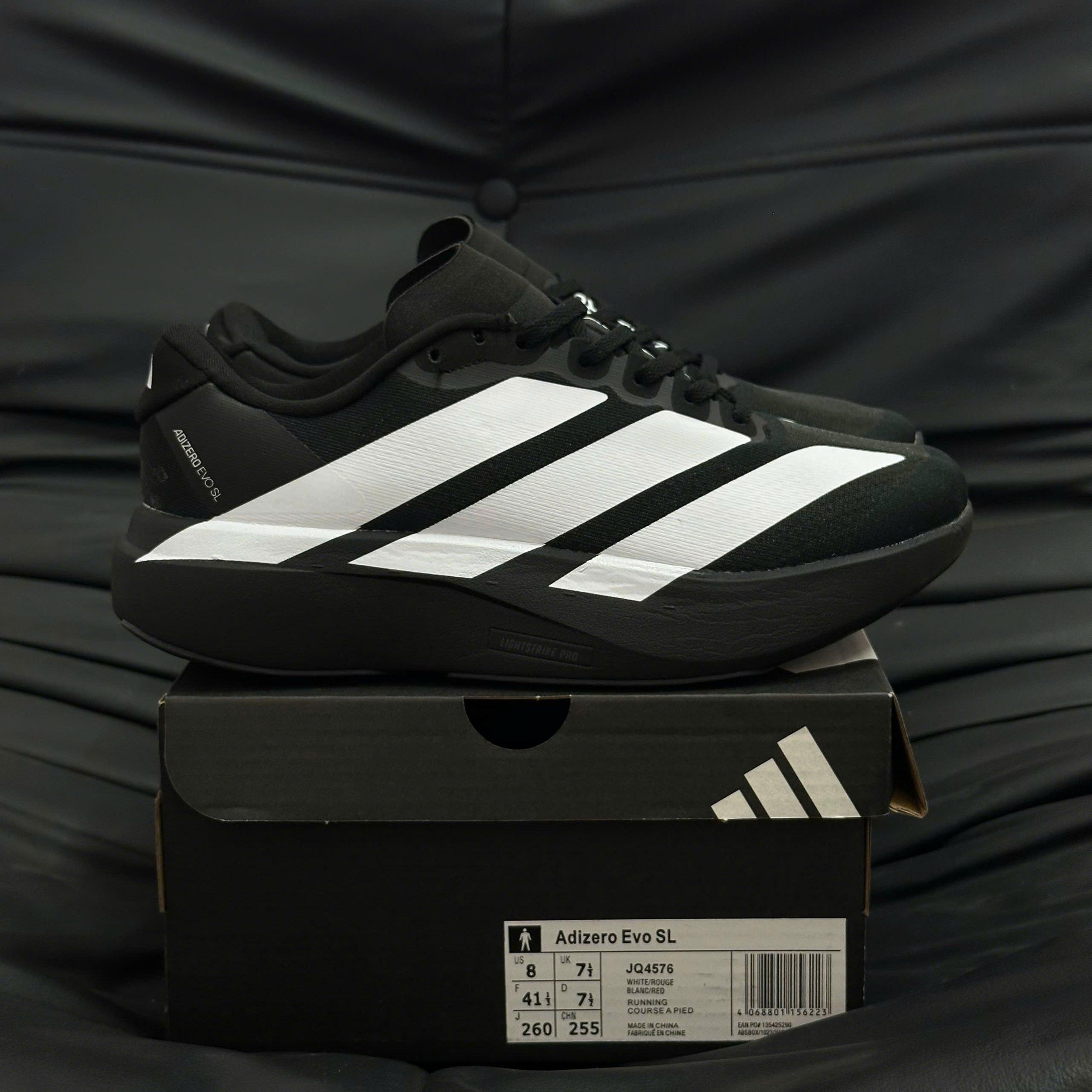 Giày Adidas Adizero Evo SL ‘Black White’