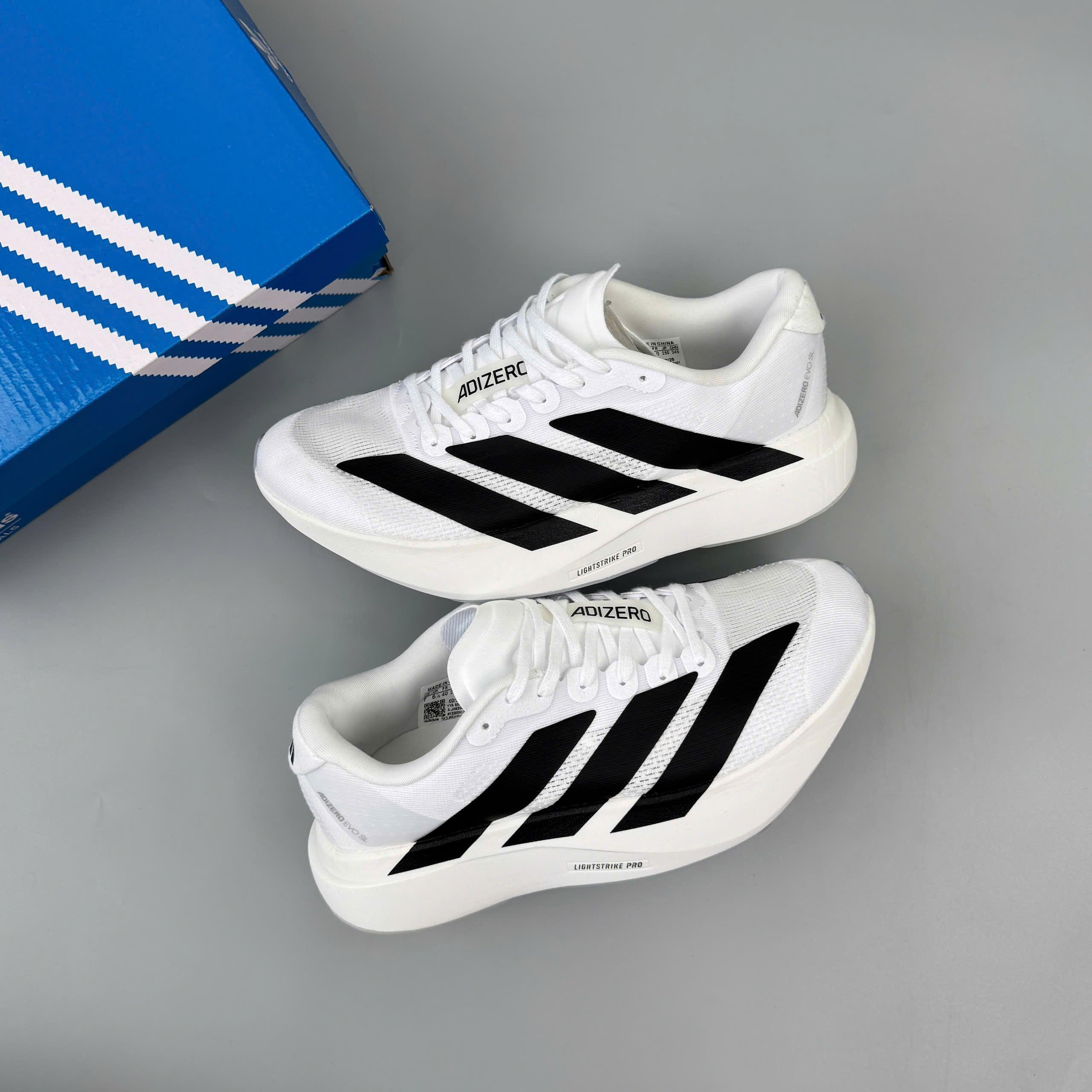 Giày adidas Adizero Evo SL White Black