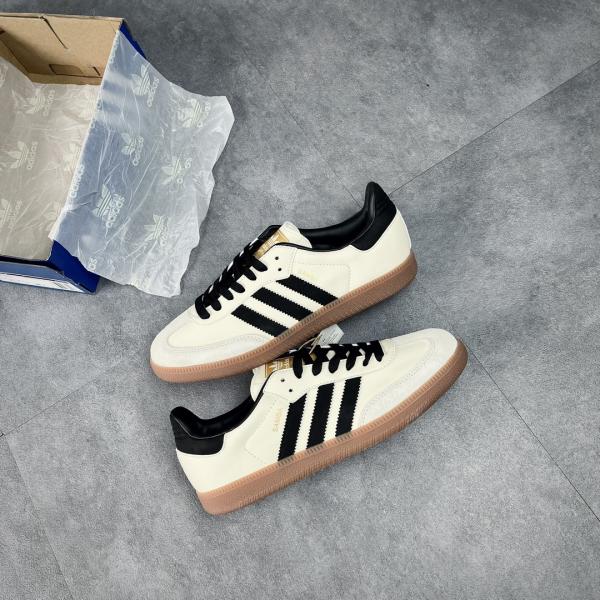 Giày Adidas Samba OG Cream White Sand Strata W Like Auth