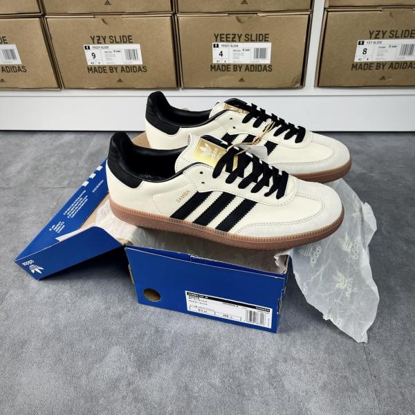 Giày Adidas Samba OG Cream White Sand Strata W Like Auth