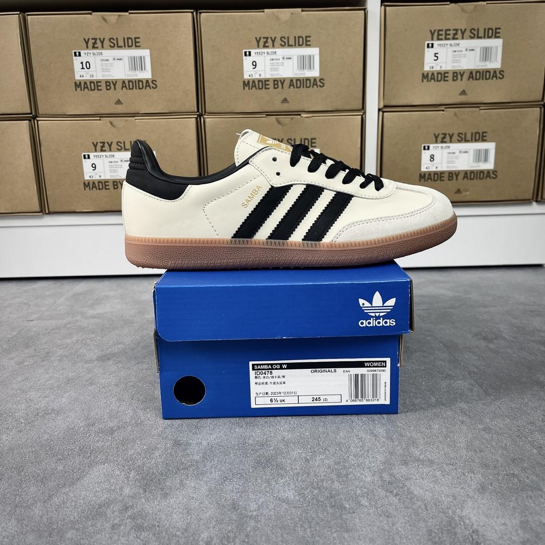 Giày Adidas Samba OG Cream White Sand Strata W Like Auth