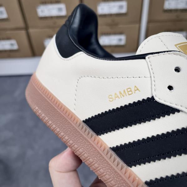 Giày Adidas Samba OG Cream White Sand Strata W Like Auth