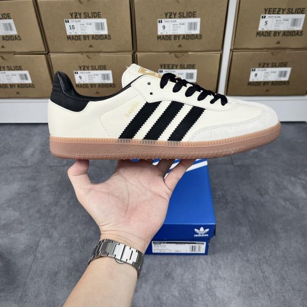 Giày Adidas Samba OG Cream White Sand Strata W Like Auth