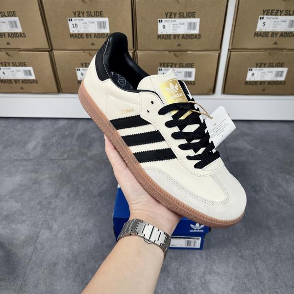 Giày Adidas Samba OG Cream White Sand Strata W Like Auth