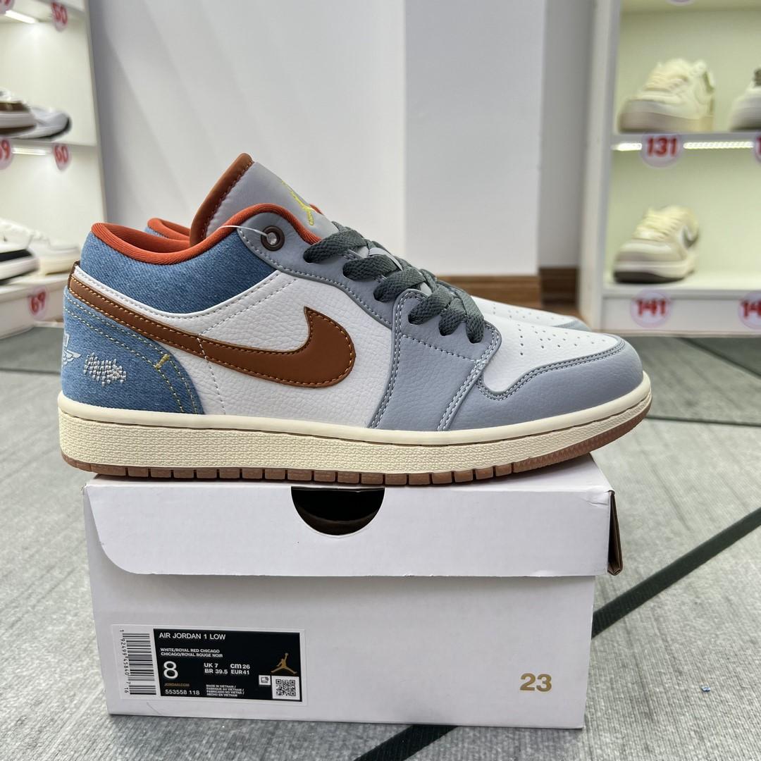 GIÀY NIKE AIR JORDAN 1 LOW ‘PHANTOM LIKE AUTH