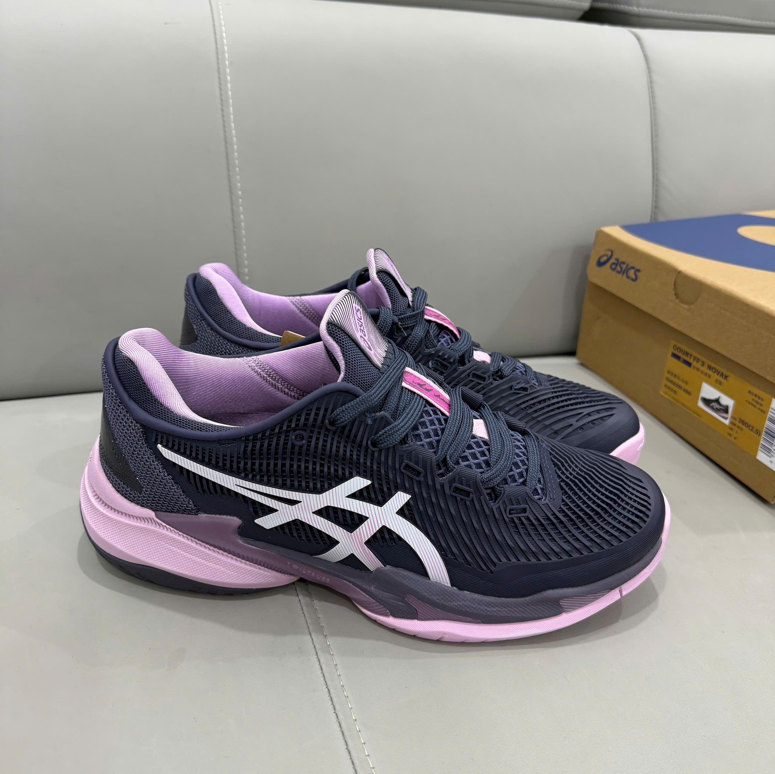 Giày Asics Court FF 3 ‘Indigo Fog White'