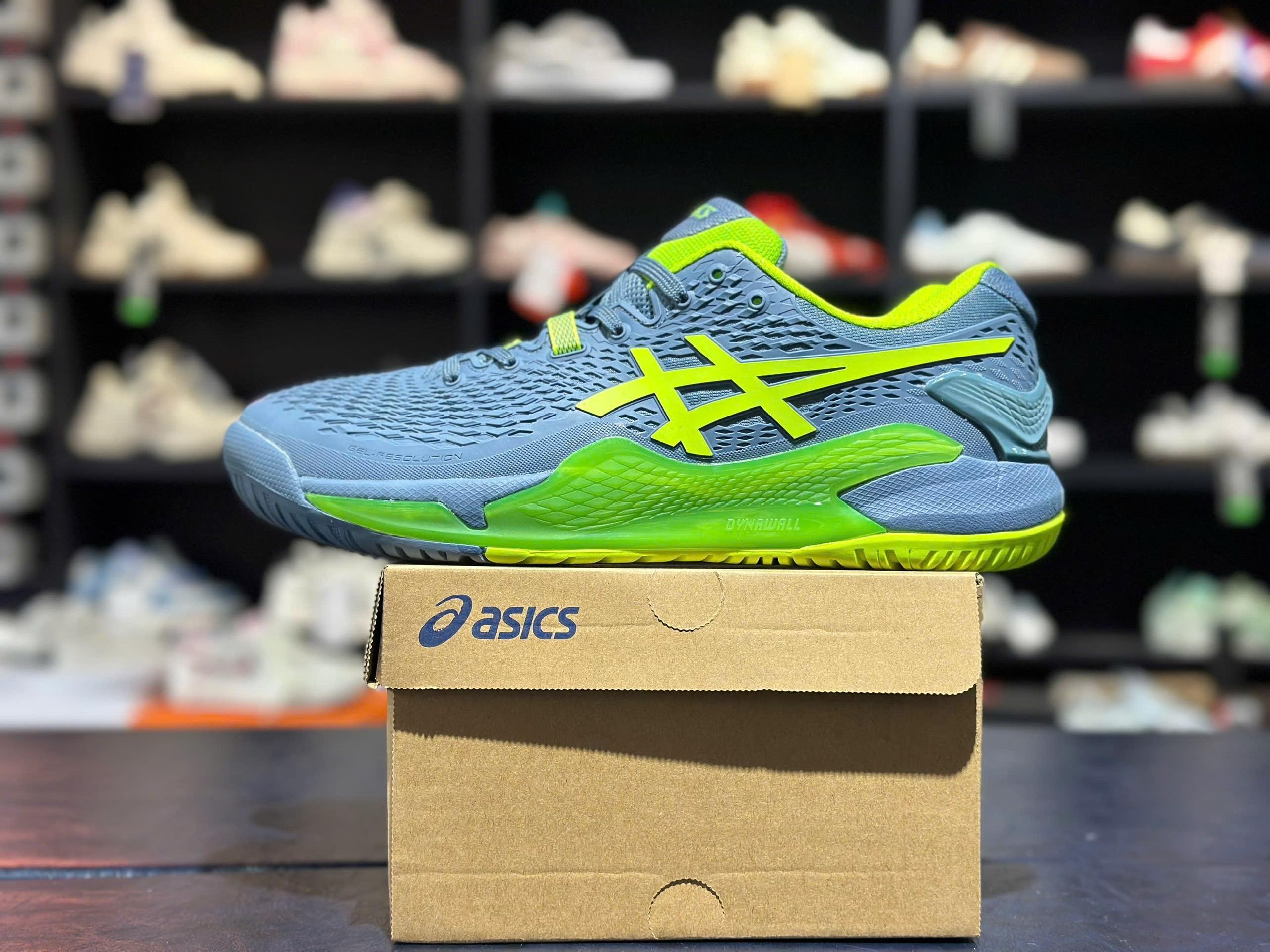 Giày Asics Gel Resolution 9 ‘Celadon Safety Yellow