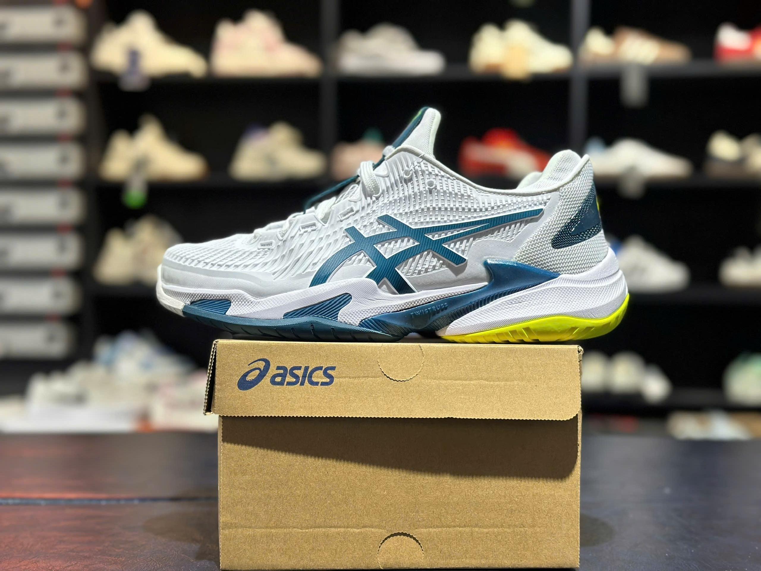 Giày ASICS Court FF 3 ‘WhiteGris Blue’ Like Auth