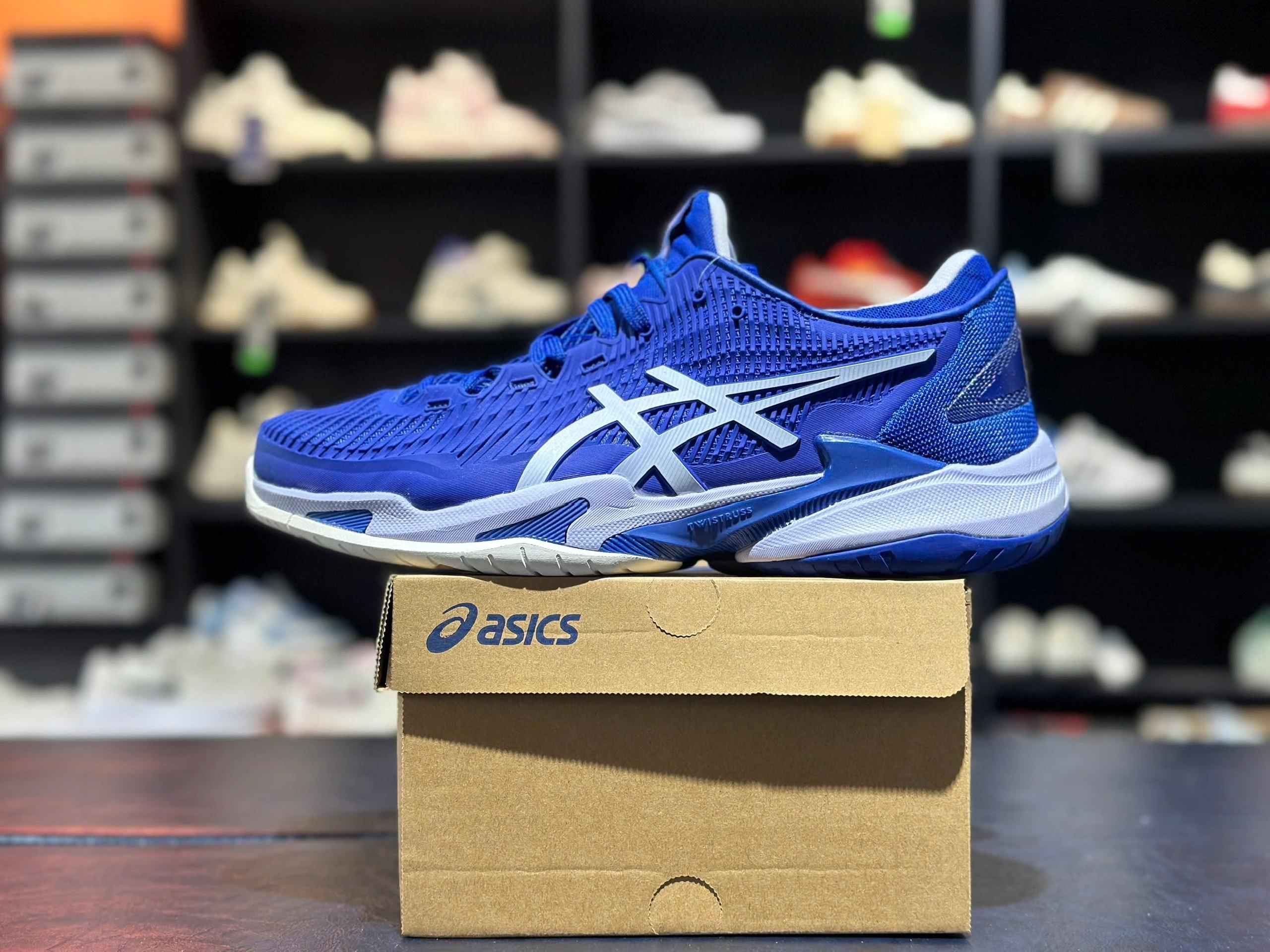 Asics Court FF 3 Novak Blue/Fresh Air [ Men ]