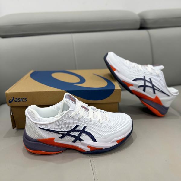 Giày Tennis/Pickleball Asics Court FF 3 White/Greyish Purple
