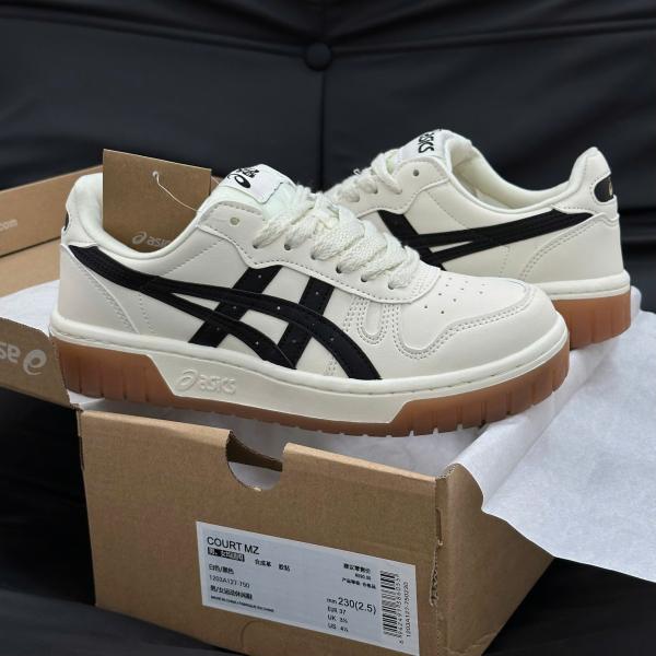 Asics Court Mz Cream Black Gum [ Unisex ]