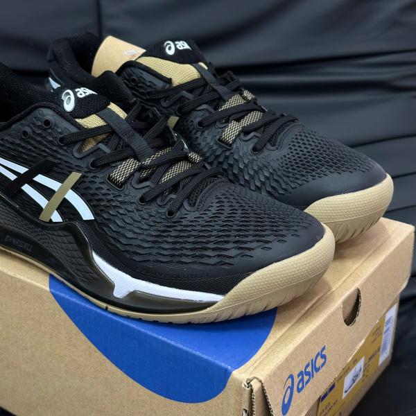 Giày Asics Gel Resolution 9 x Hugo Boss ‘Black Camel’