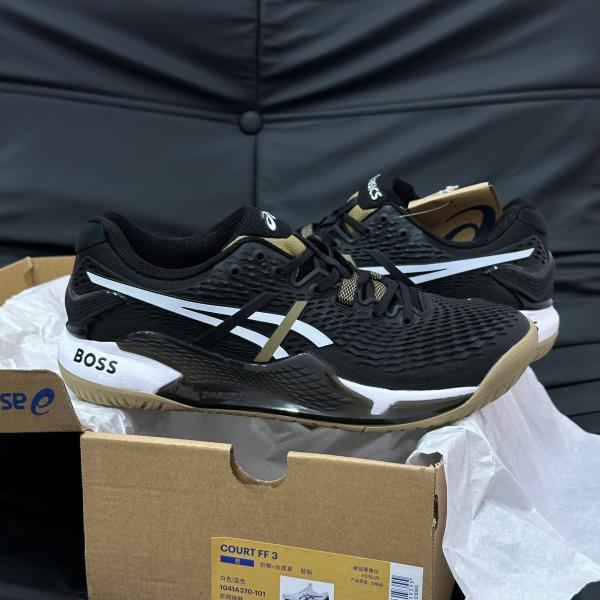 Giày Asics Gel Resolution 9 x Hugo Boss ‘Black Camel’