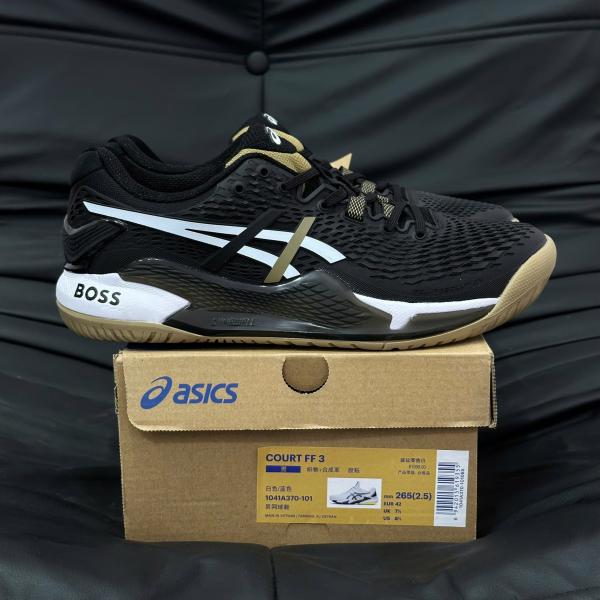 Giày Asics Gel Resolution 9 x Hugo Boss ‘Black Camel’