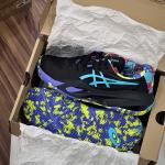 Giày Asics Gel-Resolution x Padel L.E. ‘Black Energy Aqua’