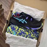 Giày Asics Gel-Resolution x Padel L.E. ‘Black Energy Aqua’