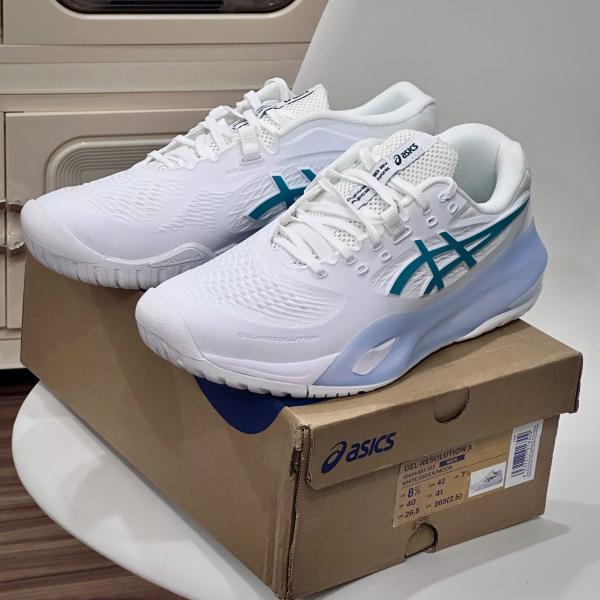 Giày Asics Gel-Resolution X ‘White Green’