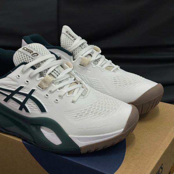 Giày Asics Gel-Resolution X ‘White Saxon Green’