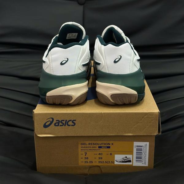 Giày Asics Gel-Resolution X ‘White Saxon Green’