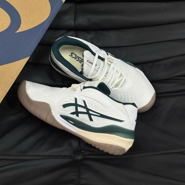 Giày Asics Gel-Resolution X ‘White Saxon Green’