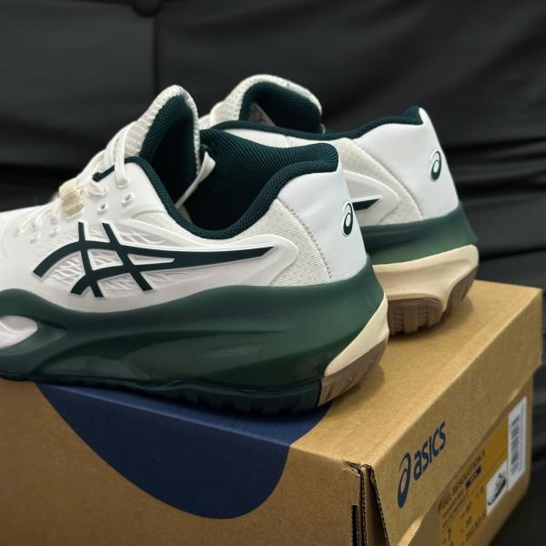 Giày Asics Gel-Resolution X ‘White Saxon Green’