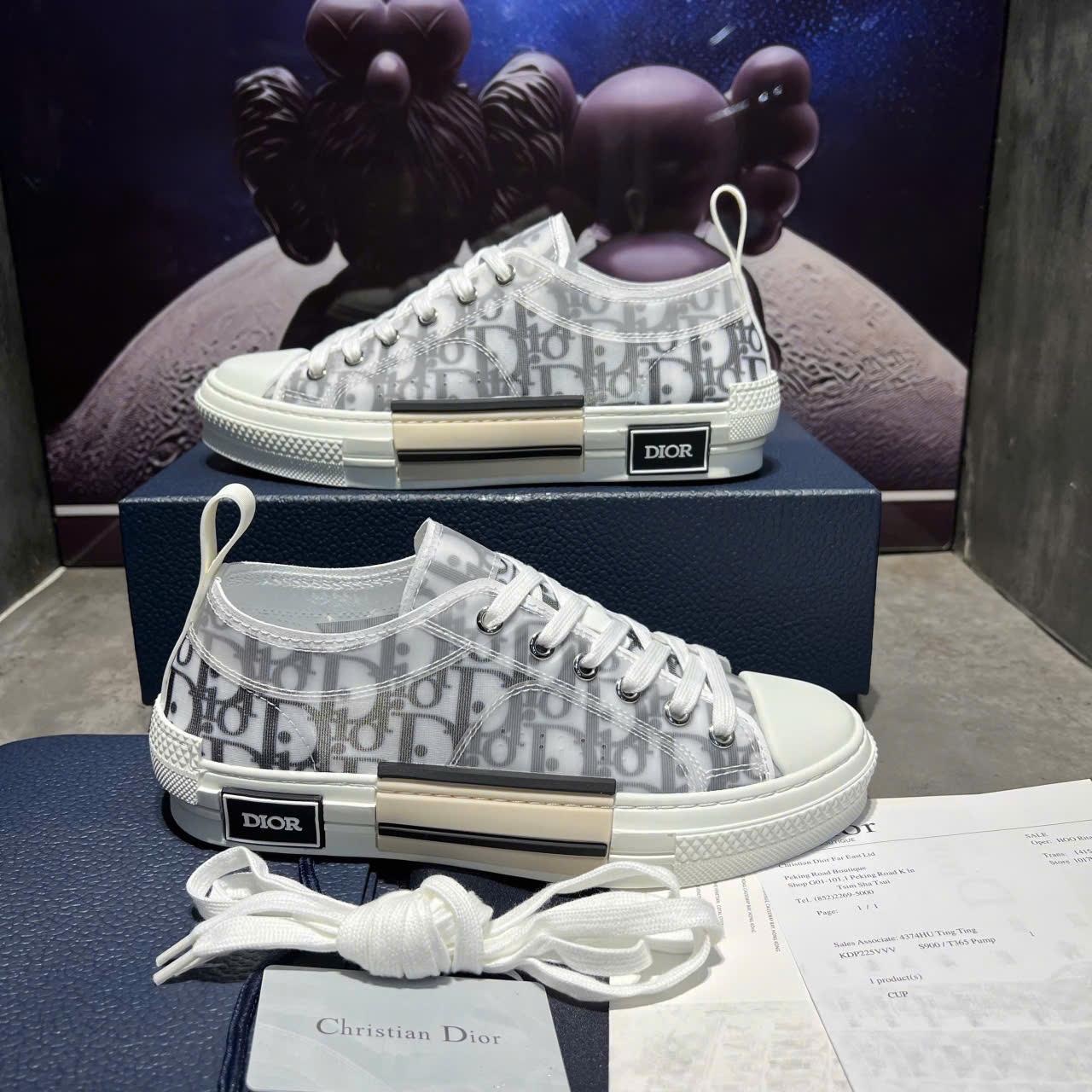 Giày Converse Dior Kaws B23 Cổ Thấp – Dior B23 Oblique Low