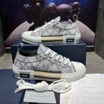 Giày Sneaker Nam Dior B23 Low-Top Dior Gray CD Diamond Canvas