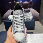 Giày Sneaker Nam Dior B23 Low-Top Dior Gray CD Diamond Canvas