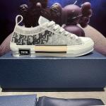 Giày Dior B23 Low-top Sneaker 'White Black Dior Oblique Canvas'
