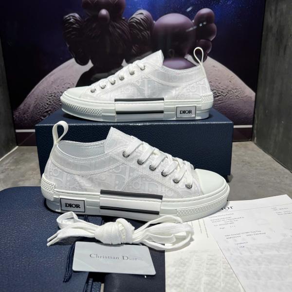Dior B23 Giày Dior B23 Low ‘White Dior Oblique’