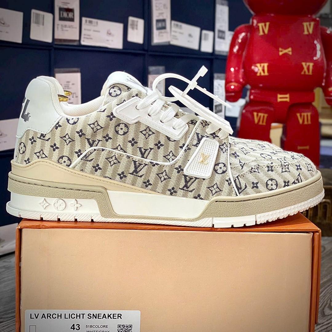 Giày Louis Vuition Trainer White Best Quality
