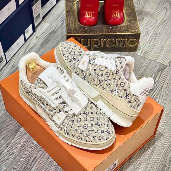 Giày Louis Vuition Trainer White Best Quality