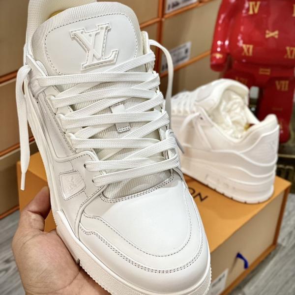 Giày Louis Vuitton Lv Trainer Full White Like Auth