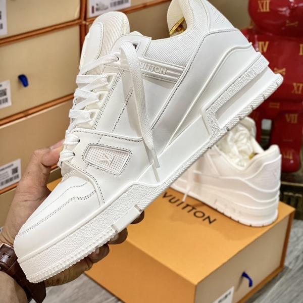 Giày Louis Vuitton Lv Trainer Full White Like Auth