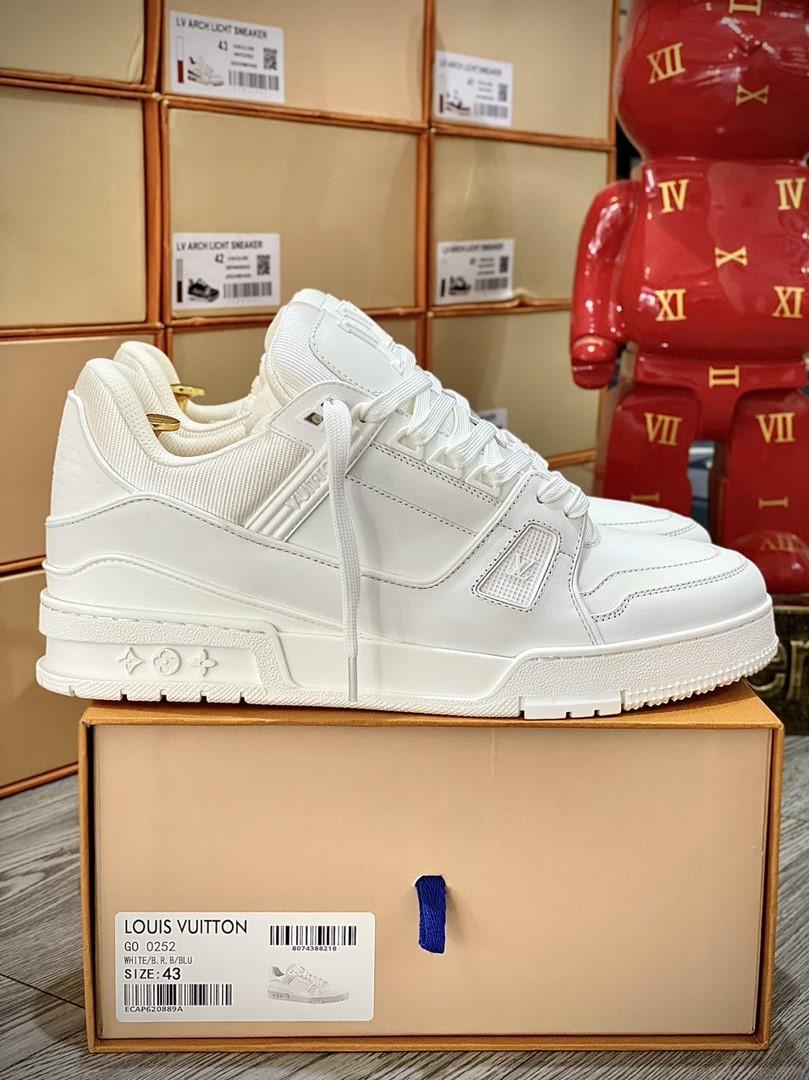 Giày Louis Vuitton Lv Trainer Full White Like Auth