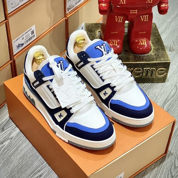 Giày Louis Vuition Trainer White Best Quality