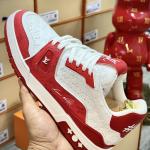 Giày Louis Vuitton LV Trainer #54 Red White Best Quality