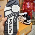 Giày Louis Vuitton Lv Trainer Monogram Black quai Velcro Best Quality