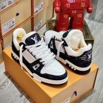 Louis Vuitton LV Trainer Monogram Denim Black Best Quality
