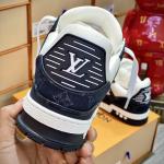 Louis Vuitton LV Trainer Monogram Denim Black Best Quality