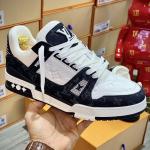 Louis Vuitton LV Trainer Monogram Denim Black Best Quality
