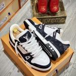 Louis Vuitton LV Trainer Monogram Denim Black Best Quality