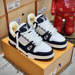 Louis Vuitton LV Trainer Monogram Denim Black Best Quality