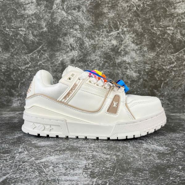Giày Louis Vuitton Trainer Maxi White Trắng Best Quality